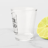 パーソナライズされたギフトカスタムプレゼント写真 ショットグラス (右)