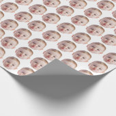 パーソナライズされたギフトラップカスタム紙 ラッピングペーパー (角)