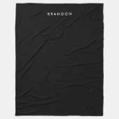 パーソナライズされたギフト男性へフリースブランケット60x80 フリースブランケット (正面)