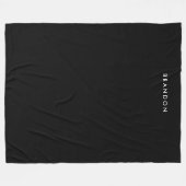 パーソナライズされたギフト男性へフリースブランケット60x80 フリースブランケット (正面(横))