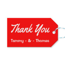 パーソナライズされたギフト赤と白ラベル