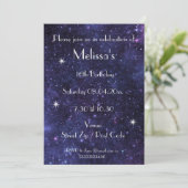 パーソナライズされたギャラクシーパーティー 招待状 (スタンド正面)