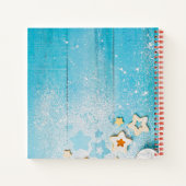 パーソナライズされたクッキーベイカーレシピジャーナル ノートブック (裏面)