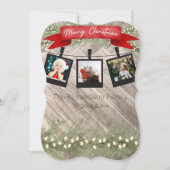 パーソナライズされたクラシッククリスマスカード シーズンカード (正面)