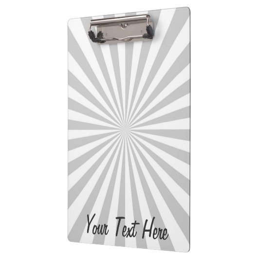 パーソナライズされたクラシックグレイカスタマイズバースト! クリップボード (左)