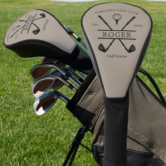 パーソナライズされたクラシックゴルフクラブ ゴルフヘッドカバー