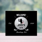 パーソナライズされたクラシックバーアクリル標識 アクリルサイン (ニュートラル)