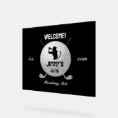 パーソナライズされたクラシックバーアクリル標識 アクリルサイン (傾斜)