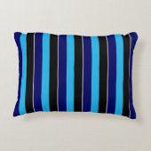 パーソナライズされたクラシックブルーブリティッシュリムジンカー アクセントクッション (裏面)