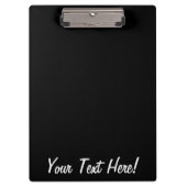 パーソナライズされたクラシック光バースト紡績輪 クリップボード (正面)