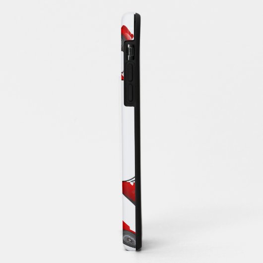 パーソナライズされたクラシック男の赤ちゃんStatギフト Case-Mate iPhoneケース (裏面/左)