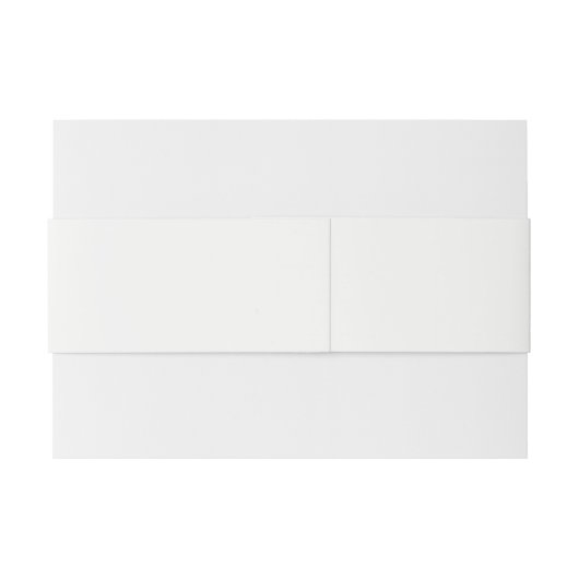 パーソナライズされたクラシック結婚スクリプト 招待状ベリーバンド (裏面例)