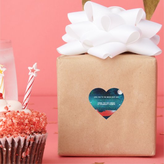 パーソナライズされたクラシック車ギフトハートシール スクエアシール (パーティー)