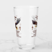 パーソナライズされたクリスチャン男性へギフト、パパ、友人 タンブラーグラス (左)