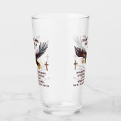 パーソナライズされたクリスチャン男性へギフト、パパ、友人 タンブラーグラス (右)