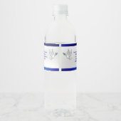 パーソナライズされたクリスチャン・ウォーター・ボトルのステッカー ペットボトルラベル (裏面)