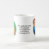 パーソナライズされたクリスチャン コーヒーマグカップ (中央)