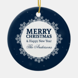 パーソナライズされたクリスマスとお正月 |オーナメント セラミックオーナメント