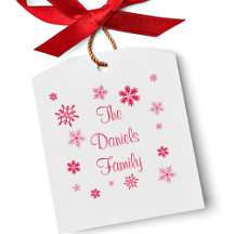 パーソナライズされたクリスマスのスノーフレーク自己スタンプ