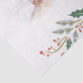 パーソナライズされたクリスマスの写真 薄葉紙 (詳細)