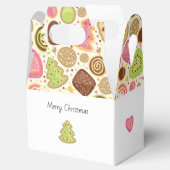 パーソナライズされたクリスマスの特典箱 フェイバーボックス (オープン)