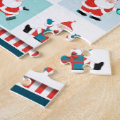 パーソナライズされたクリスマスカウントダウンジグソーパズル ジグソーパズル (側面)