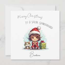 パーソナライズされたクリスマスカード シーズンカード