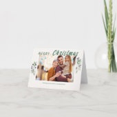 パーソナライズされたクリスマスカード シーズンカード (正面)
