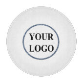 パーソナライズされたクリスマスギフトカスタマイズアイディアのロゴ カッティングボード (正面)