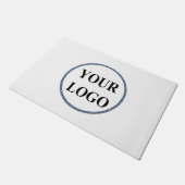 パーソナライズされたクリスマスギフトカスタマイズアイディアのロゴ ドアマット (アングル)