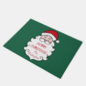 パーソナライズされたクリスマスサンタウェルカムドールマット ドアマット (アングル)