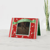 パーソナライズされたクリスマスダンスカード シーズンカード (正面)