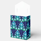 パーソナライズされたクリスマスツリーのパターン特典ボックス フェイバーボックス (オープン)