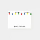 パーソナライズされたクリスマスツリーのライトポストイット®ノート ポストイット (正面)