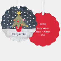 パーソナライズされたクリスマスツリー