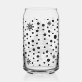 パーソナライズされたクリスマスツリー ガラス缶 (右)