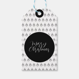 パーソナライズされたクリスマスツリー ギフトタグ