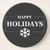 パーソナライズされたクリスマスハッピーカスタムホリデー コースター (正面)