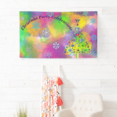 パーソナライズされたクリスマスパーティーお祝い 横断幕 (インサイチュ)