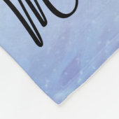 パーソナライズされたクリスマスフリースブランケットの写真の追加 フリースブランケット (角)