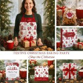 パーソナライズされたクリスマスホリデークッキーベーキング ギフトタグ