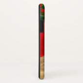 パーソナライズされたクリスマスホリ葉ーズとレッドボウ Case-Mate iPhoneケース (裏面/右)