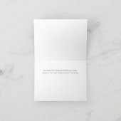 パーソナライズされたクリスマスホームアンドヴィンテージカー シーズンカード (内部)