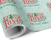 パーソナライズされたクリスマス包装紙 ラッピングペーパー (ロールコーナー)