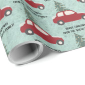 パーソナライズされたクリスマス包装紙 ラッピングペーパー (ロールコーナー)