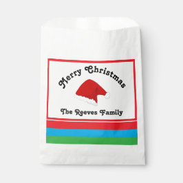 パーソナライズされたクリスマス抱き枕ホリデートリートバッグ フェイバーバッグ
