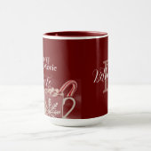 パーソナライズされたクリスマス映画鑑賞 マグカップ (中央)