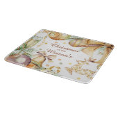 パーソナライズされたクリスマス板オーナメント カッティングボード (角)