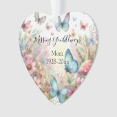 パーソナライズされたクリスマス記念オーナメント オーナメント (正面)