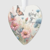 パーソナライズされたクリスマス記念オーナメント オーナメント (正面)